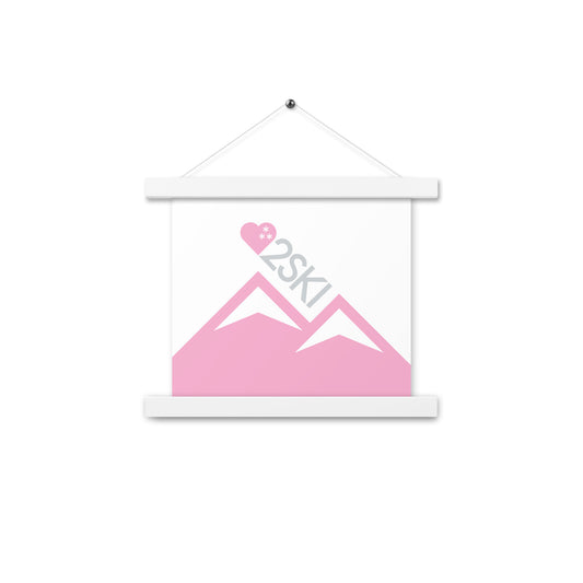 CS0027 - 06008 - LOVE2SKI Poster with hangers