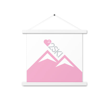 CS0027 - 06008 - LOVE2SKI Poster with hangers