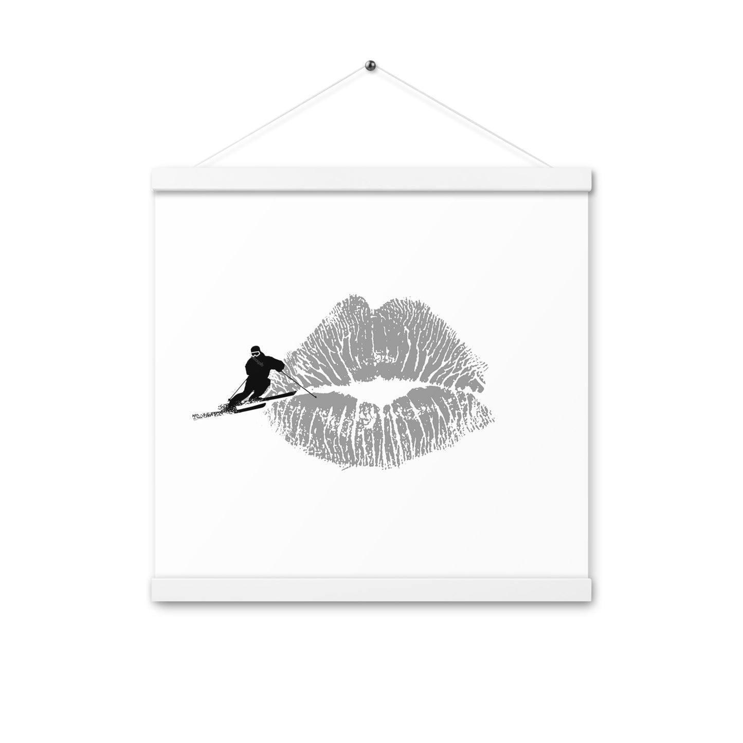 CS0069 - 06008 - KISS/SKI Poster with hangers