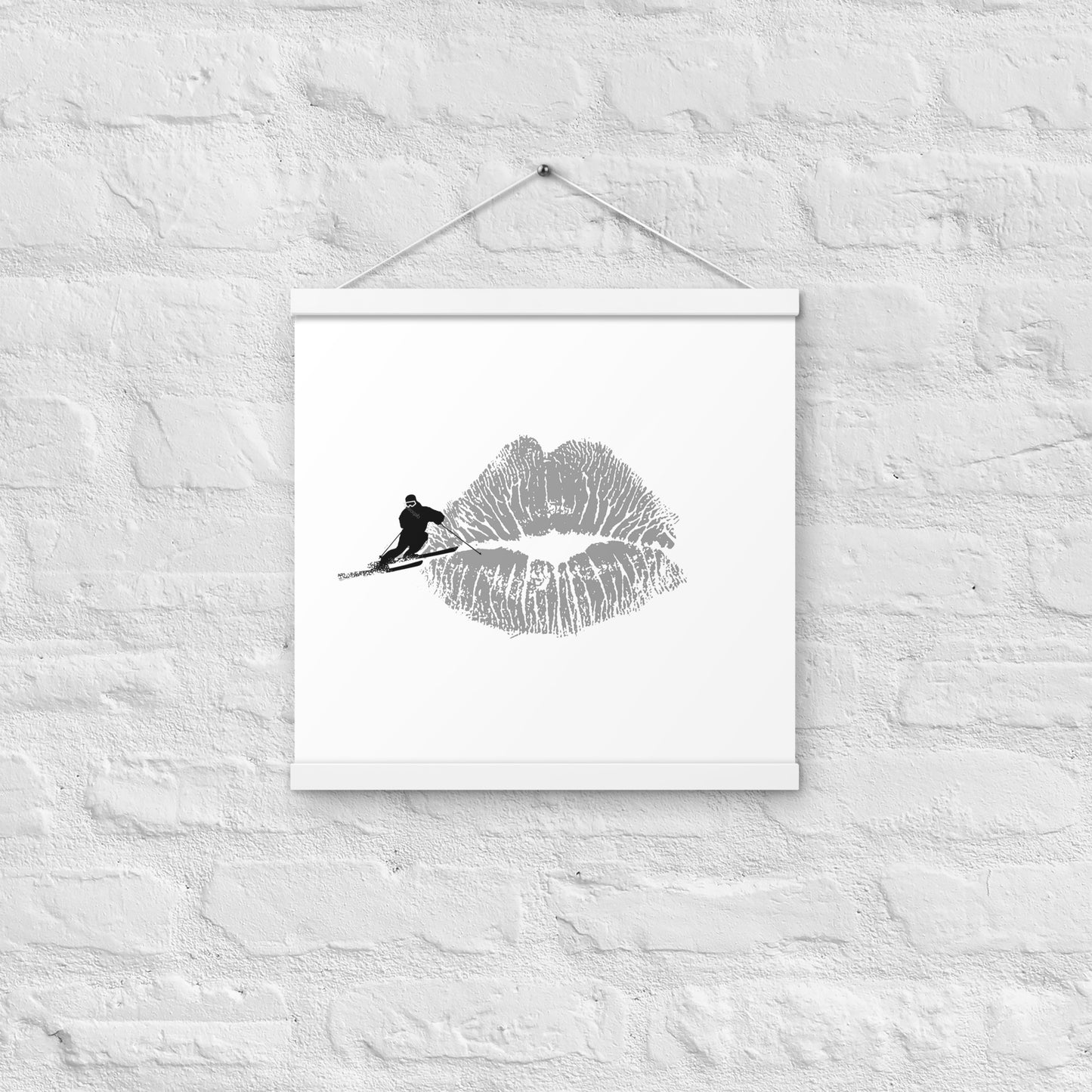 CS0069 - 06008 - KISS/SKI Poster with hangers