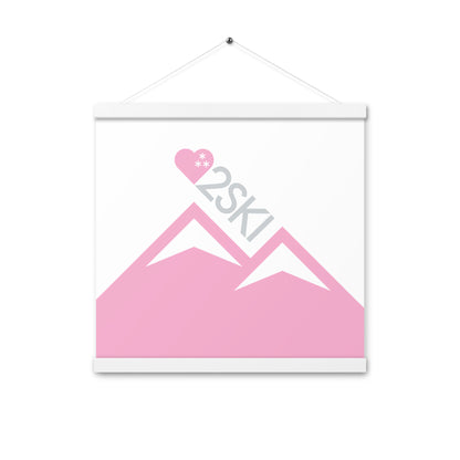 CS0027 - 06008 - LOVE2SKI Poster with hangers