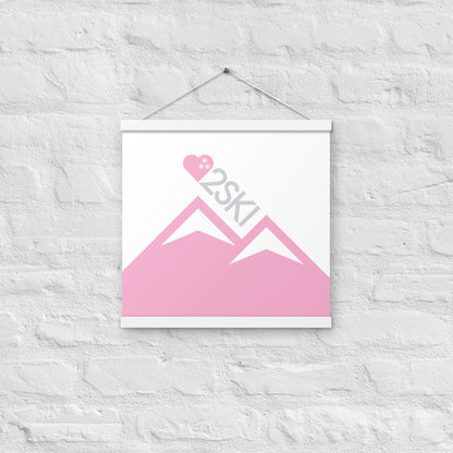 CS0027 - 06008 - LOVE2SKI Poster with hangers