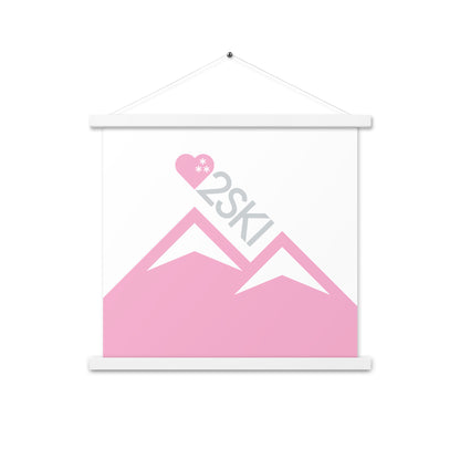 CS0027 - 06008 - LOVE2SKI Poster with hangers