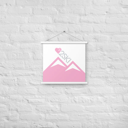 CS0027 - 06008 - LOVE2SKI Poster with hangers