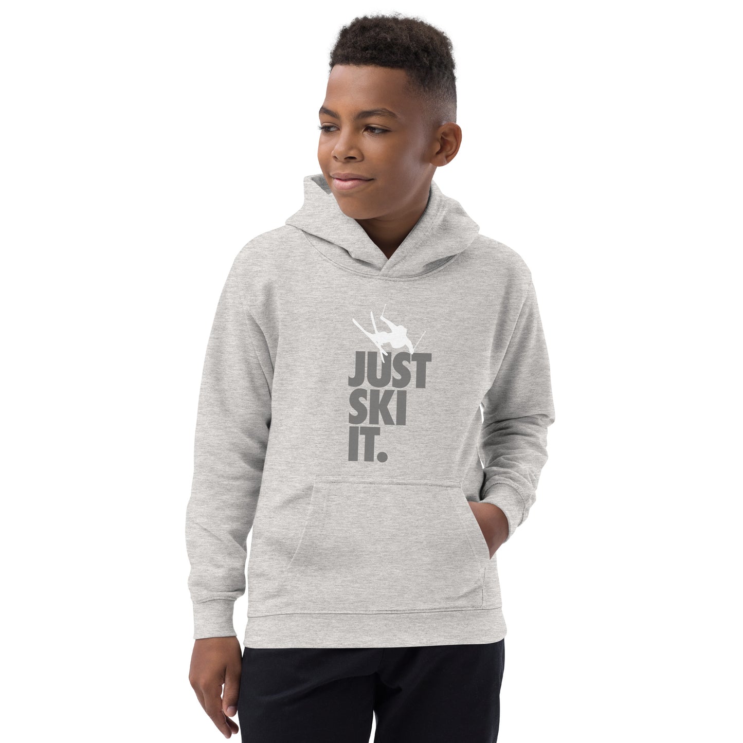 CS0031 - 03004 - Just Ski It Kids Hoodie