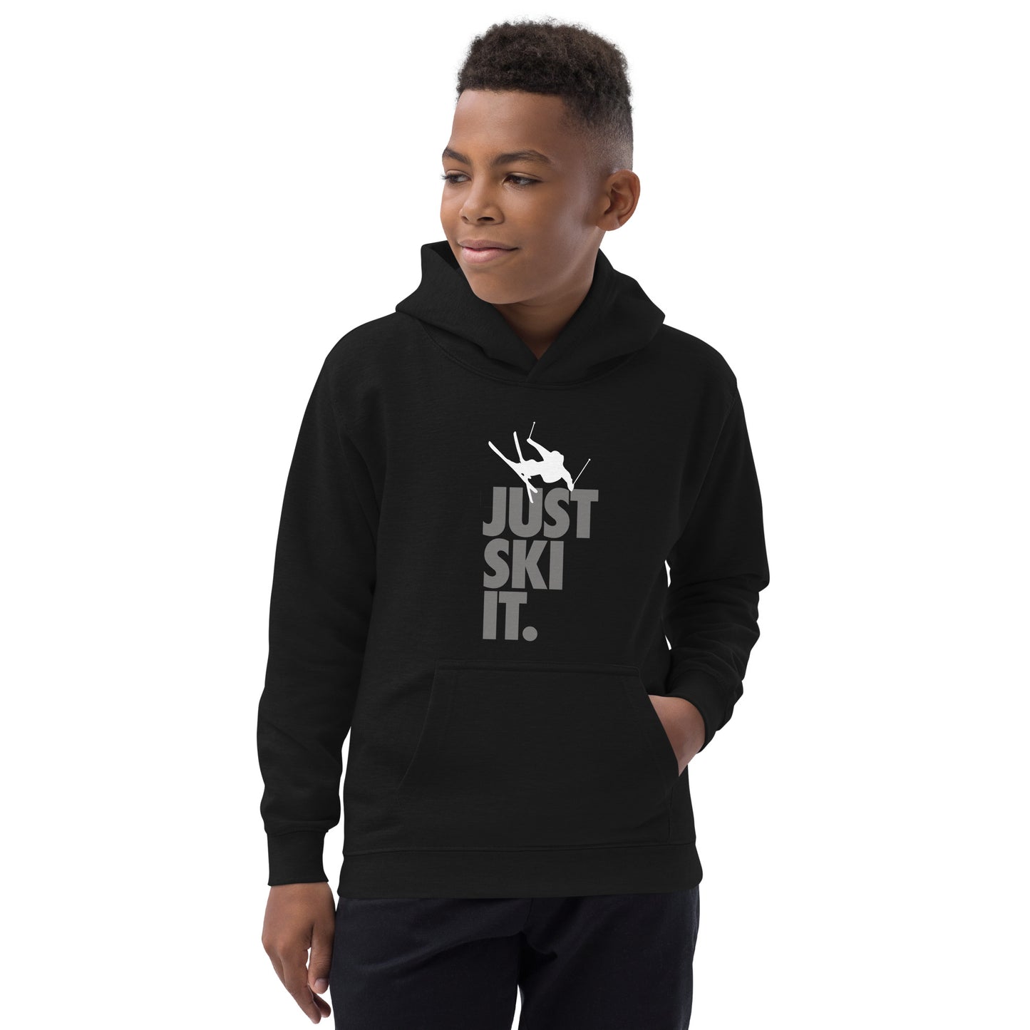 CS0031 - 03004 - Just Ski It Kids Hoodie