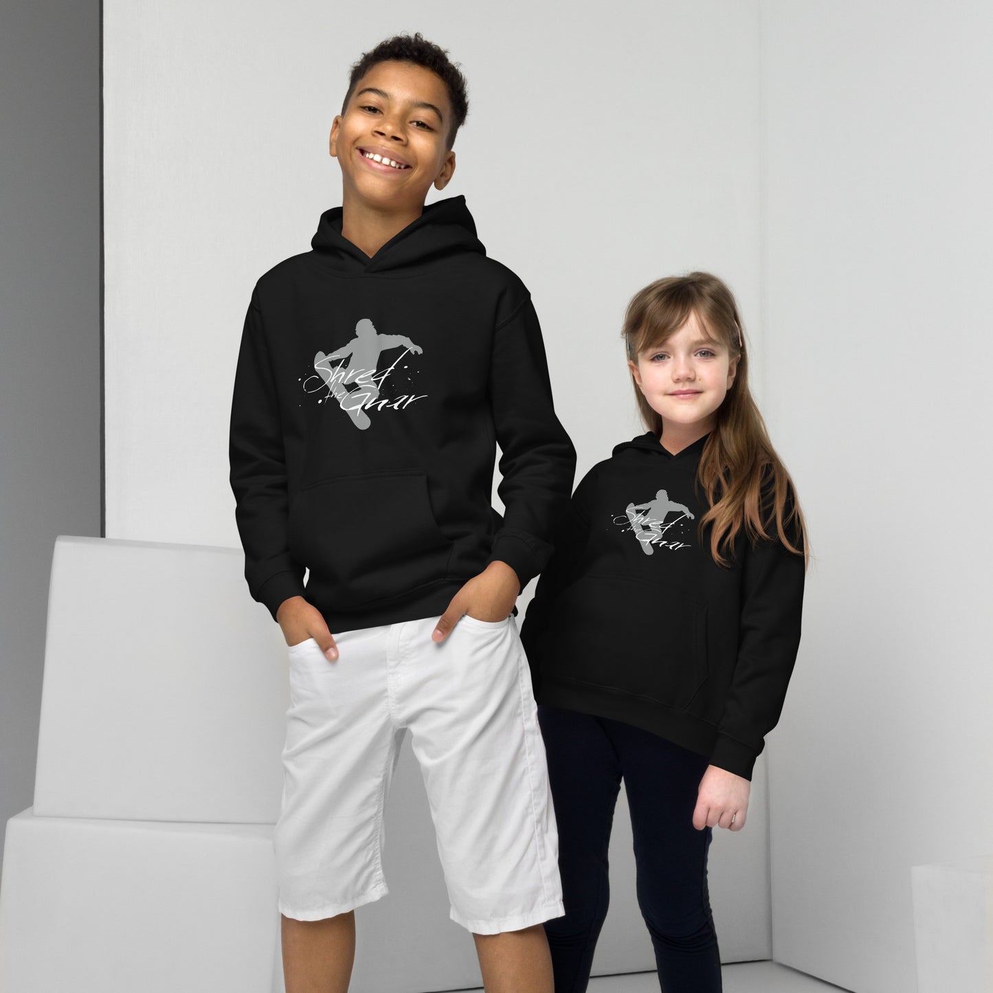 CS0021 - 03004 - Shred the Gnar Unisex Kids Hoodie