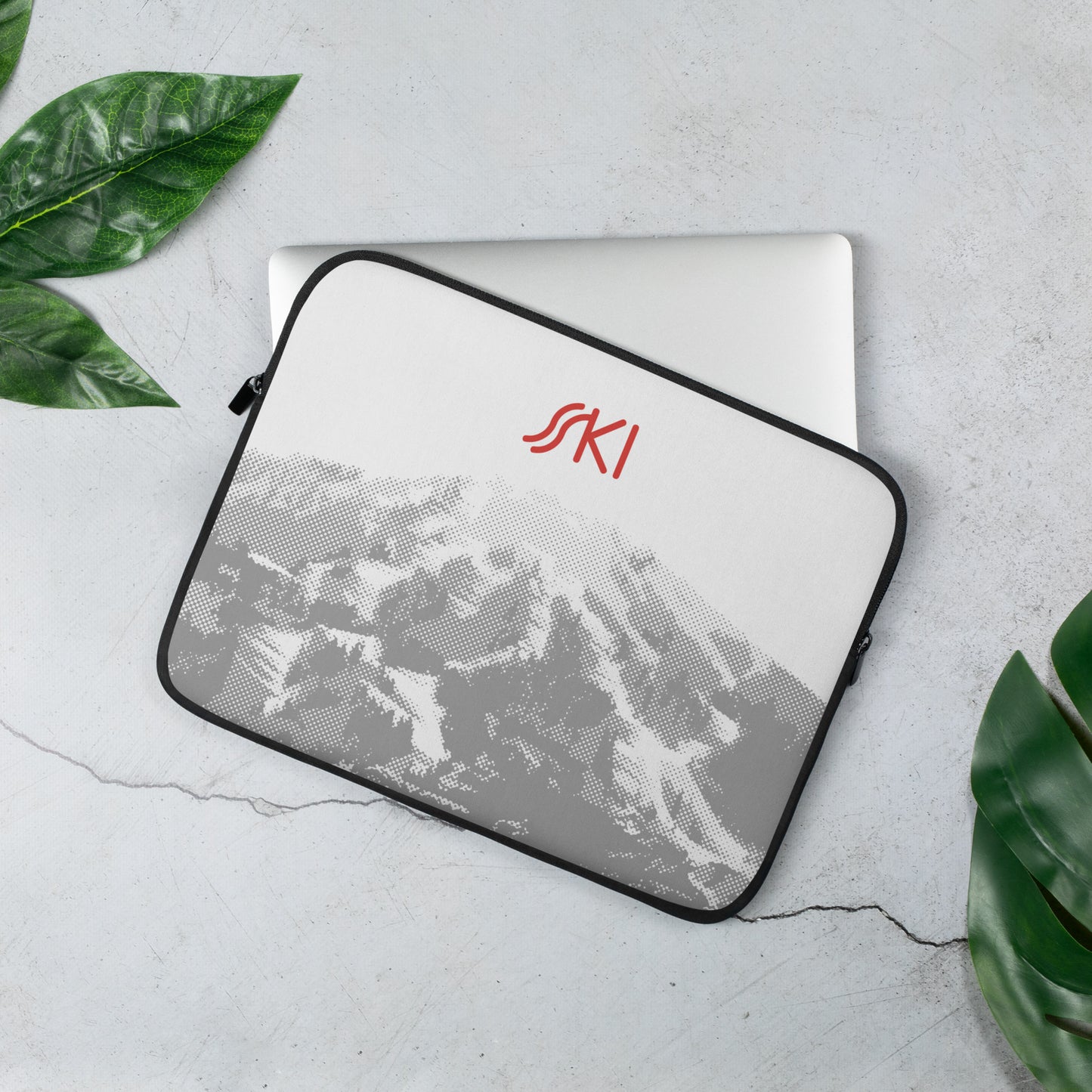 CS0030 - 05006 - SKI Tracks Print Laptop Sleeve