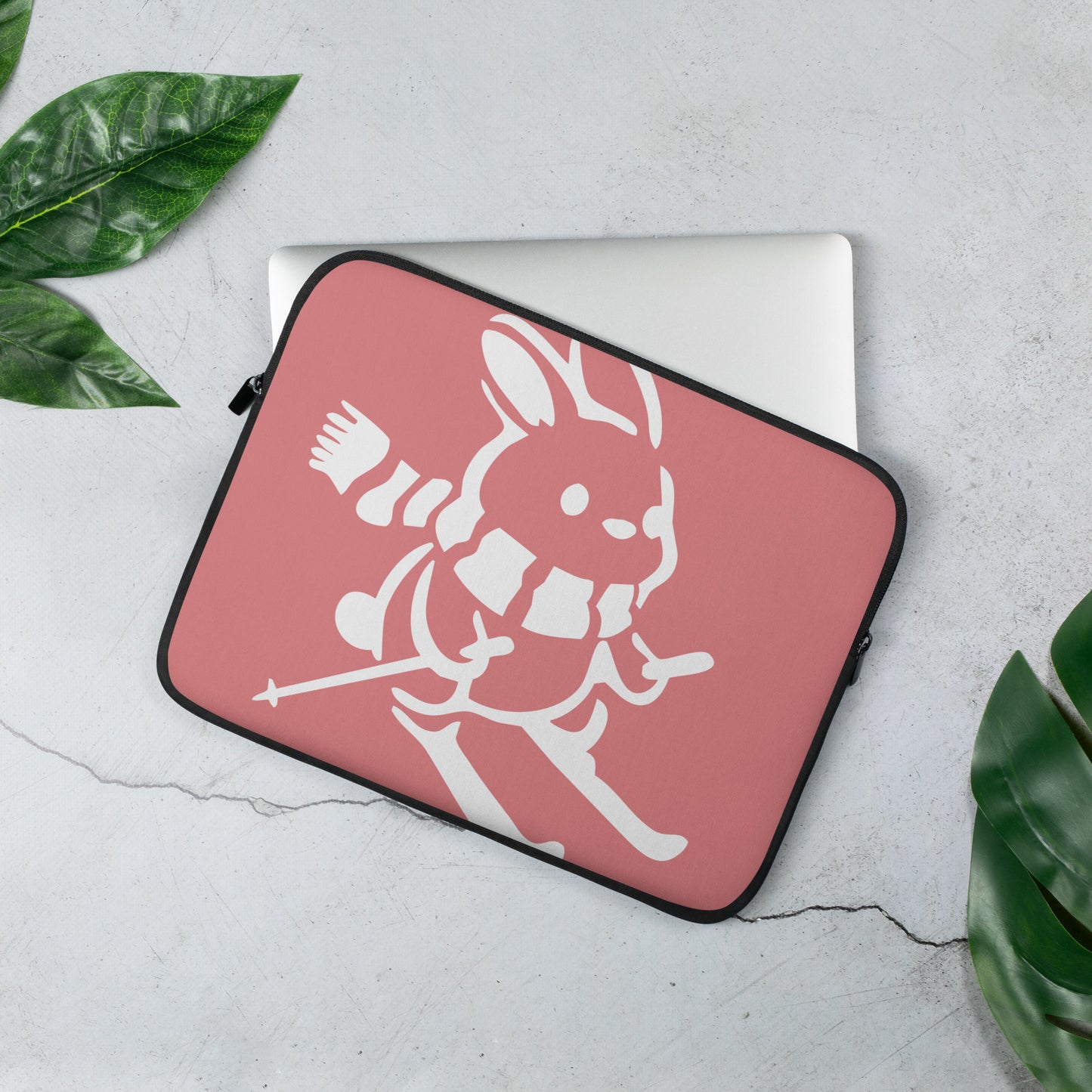 CS0011 - 05006 - Ski Bunny Laptop Sleeve (Pink)