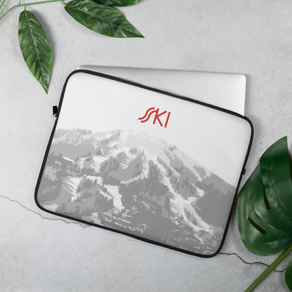 CS0030 - 05006 - SKI Tracks Print Laptop Sleeve