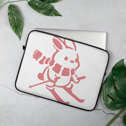 CS0011 - 05006 - Ski Bunny Laptop Sleeve