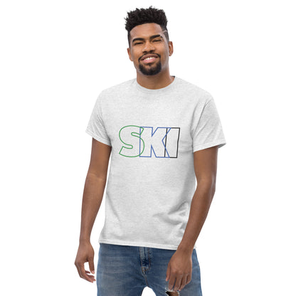 CS0052 - 01001 - SKI Outlined Men's classic tee