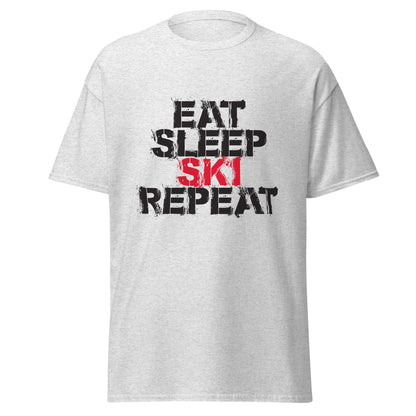 CS0048 - 01001 - Eat Sleep Ski Repead Men's classic tee