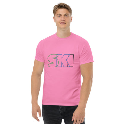 CS0052 - 01001 - SKI Outlined Men's classic tee