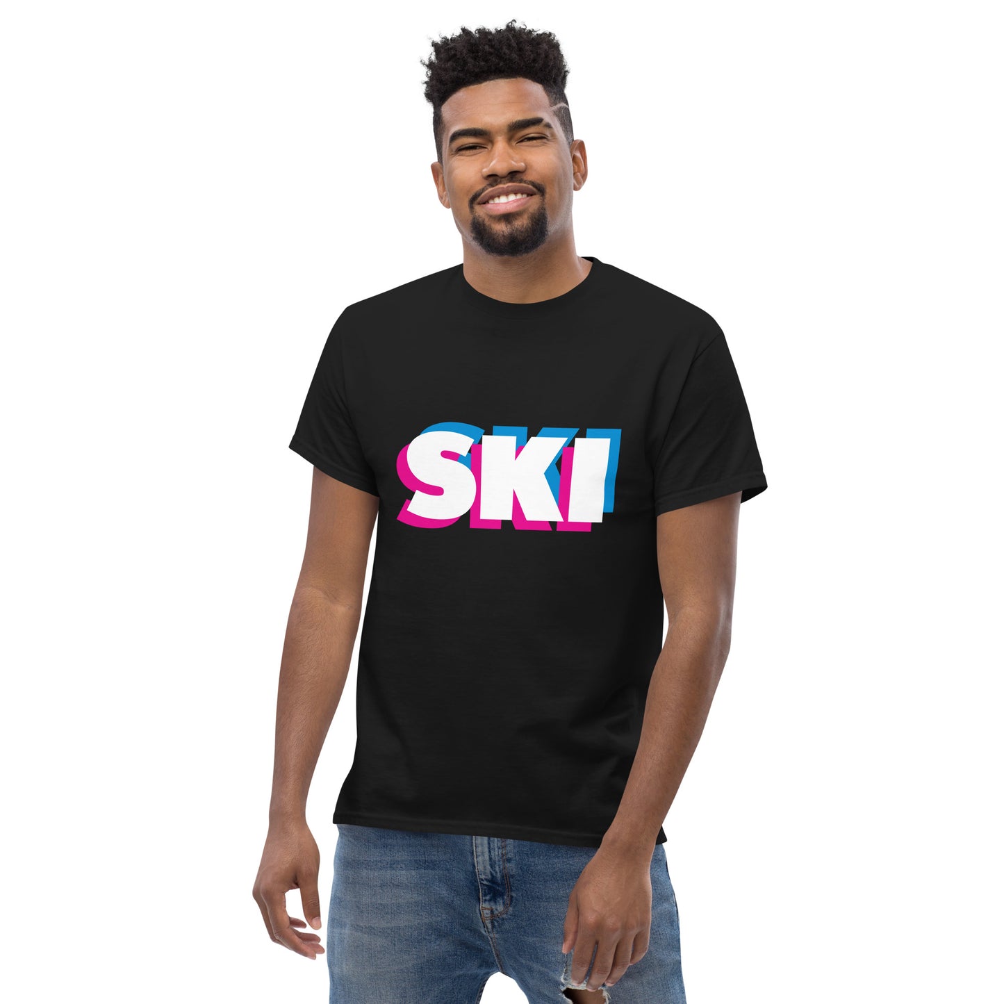 CS0058 - 01001 - 3D SKI Men's classic tee