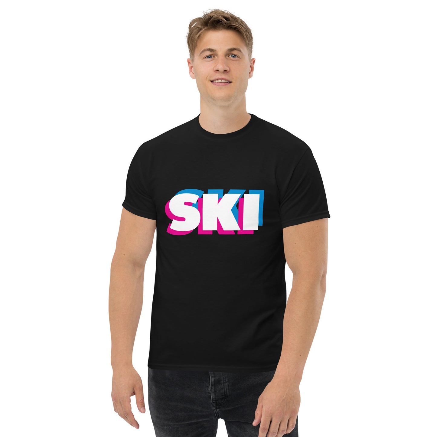 CS0058 - 01001 - 3D SKI Men's classic tee