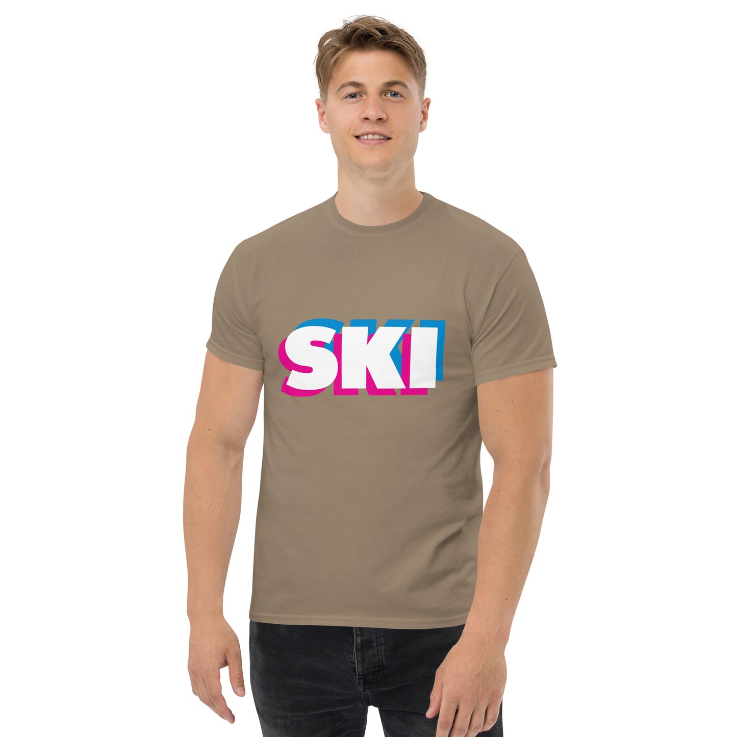 CS0058 - 01001 - 3D SKI Men's classic tee