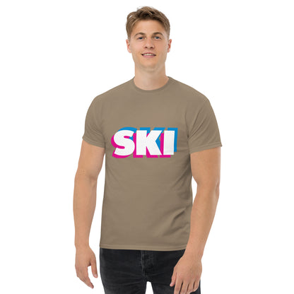 CS0058 - 01001 - 3D SKI Men's classic tee