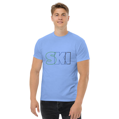 CS0052 - 01001 - SKI Outlined Men's classic tee