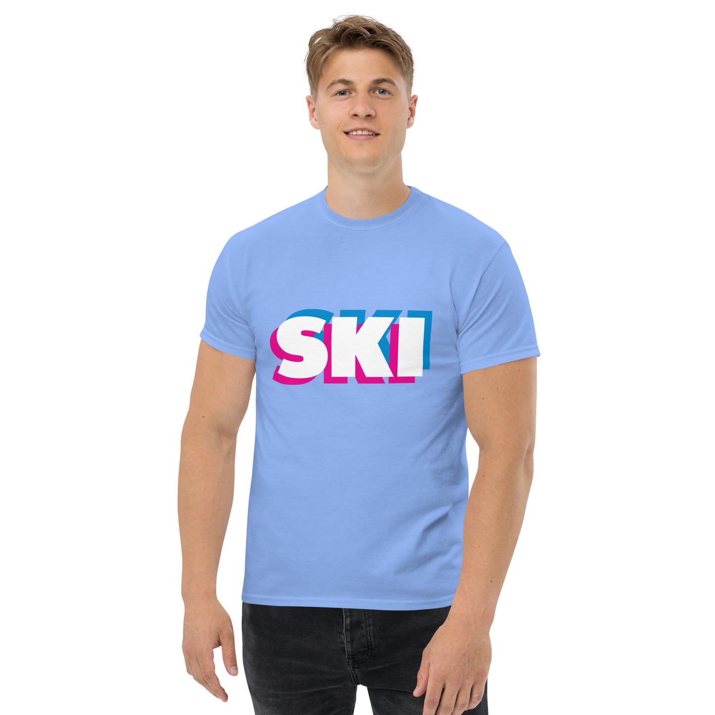 CS0058 - 01001 - 3D SKI Men's classic tee