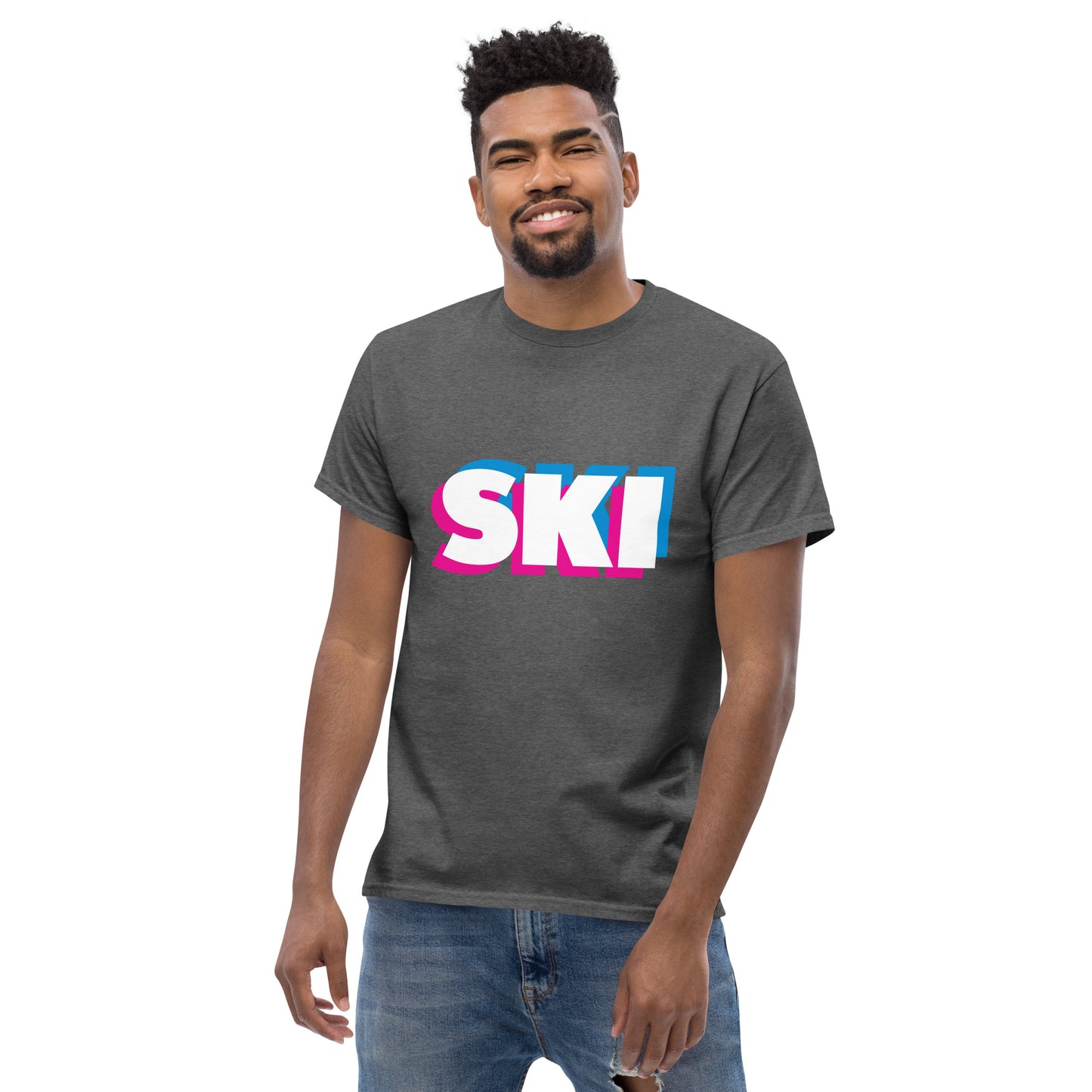 CS0058 - 01001 - 3D SKI Men's classic tee