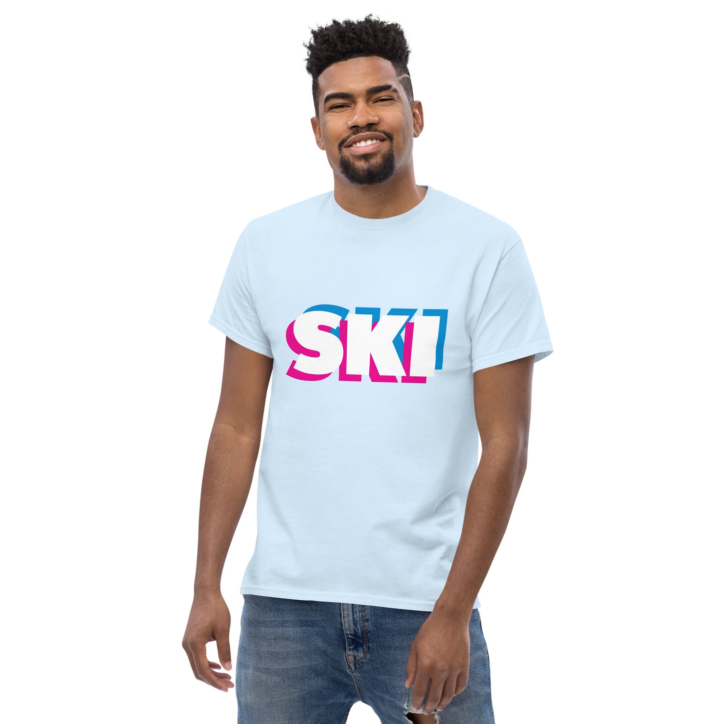 CS0058 - 01001 - 3D SKI Men's classic tee