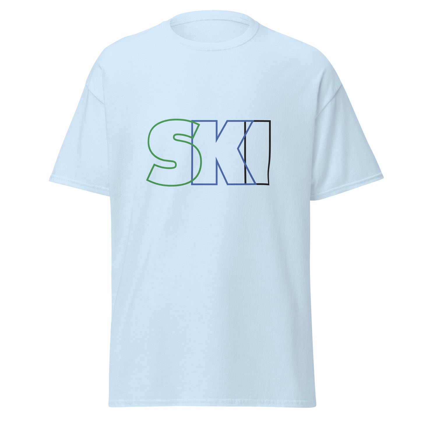 CS0052 - 01001 - SKI Outlined Men's classic tee