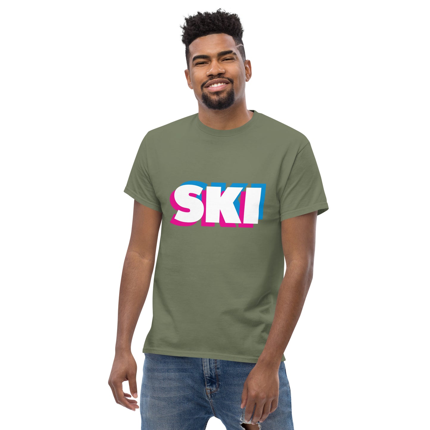 CS0058 - 01001 - 3D SKI Men's classic tee