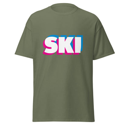 CS0058 - 01001 - 3D SKI Men's classic tee