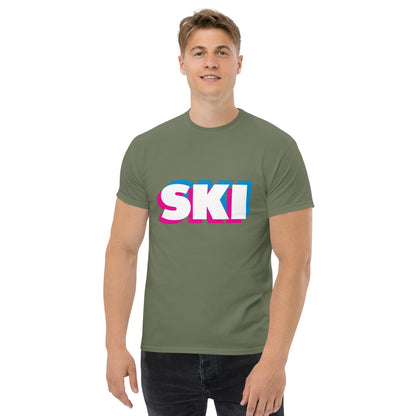 CS0058 - 01001 - 3D SKI Men's classic tee