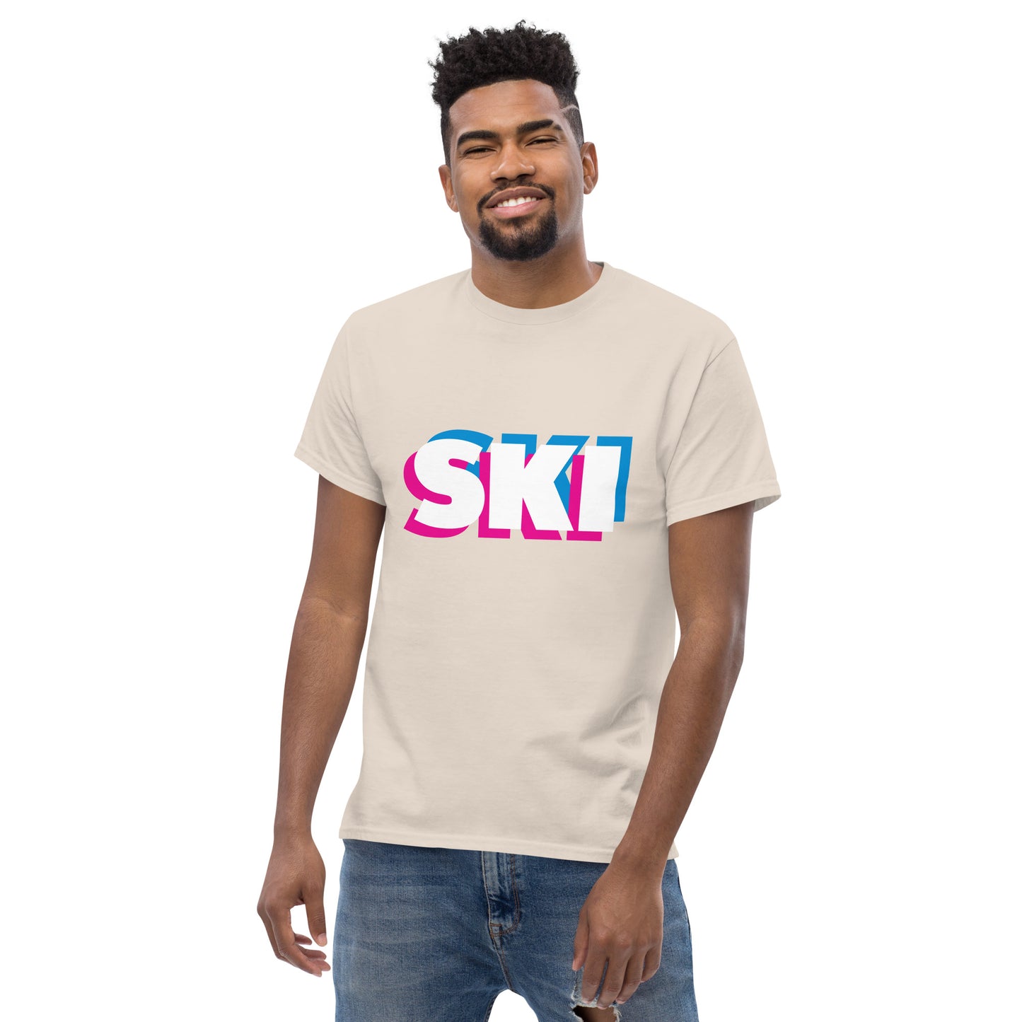 CS0058 - 01001 - 3D SKI Men's classic tee