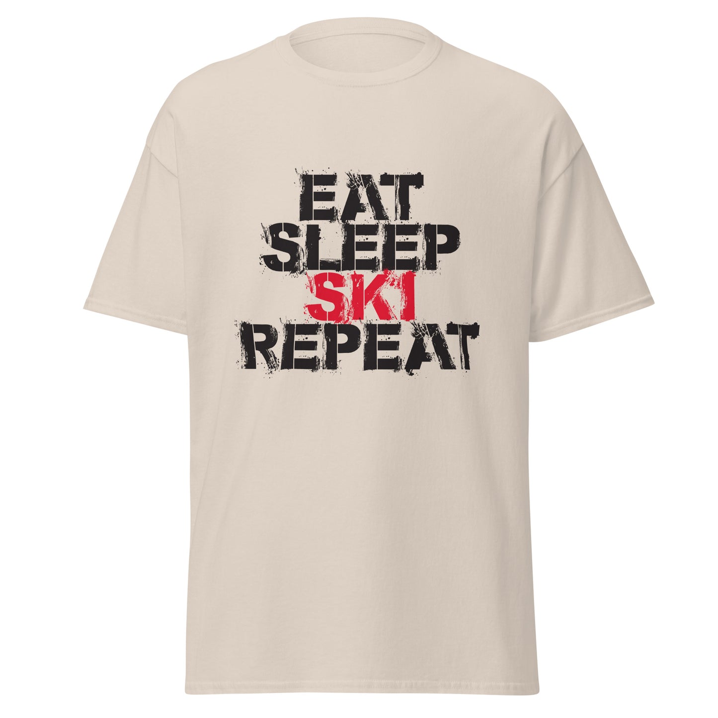 CS0048 - 01001 - Eat Sleep Ski Repead Men's classic tee