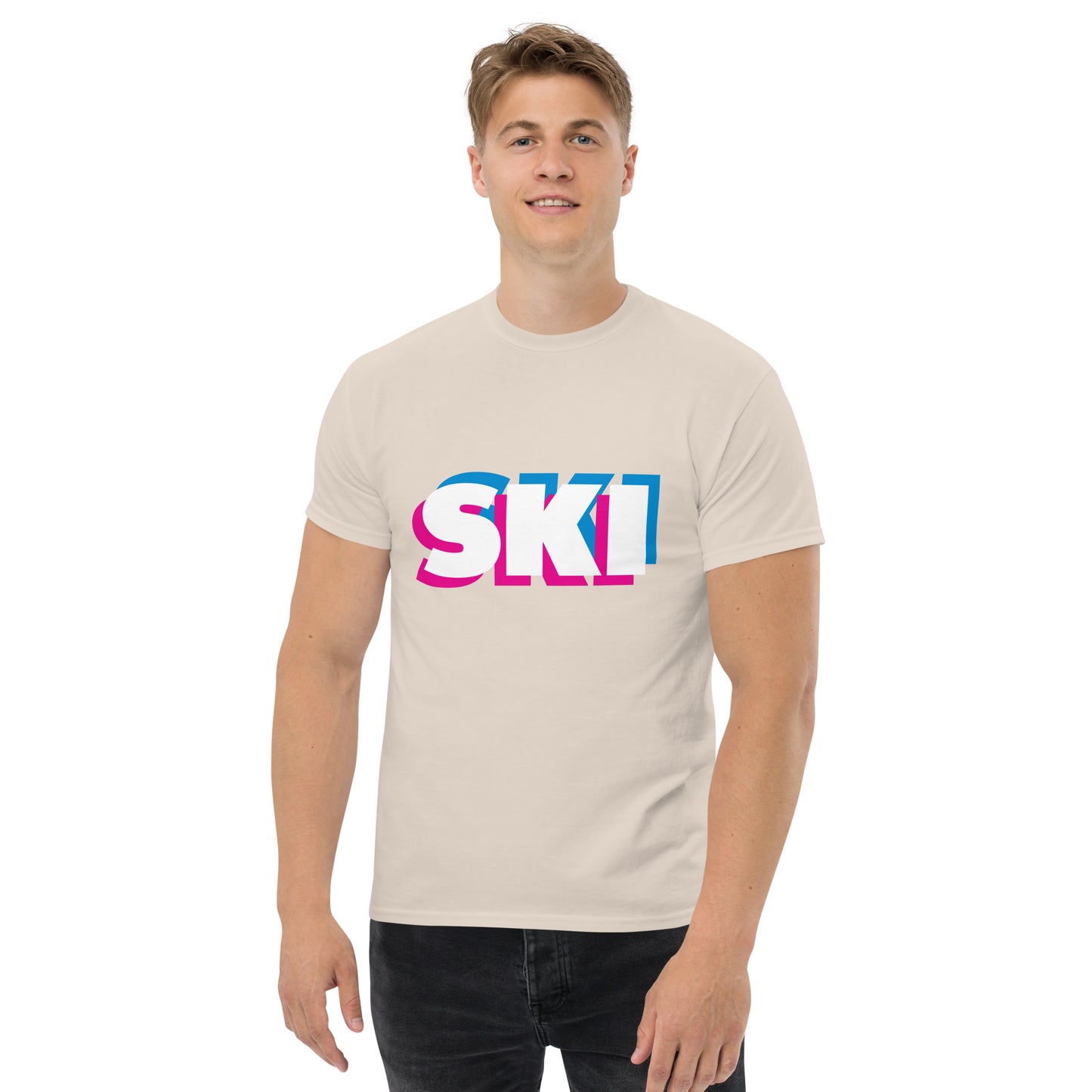 CS0058 - 01001 - 3D SKI Men's classic tee