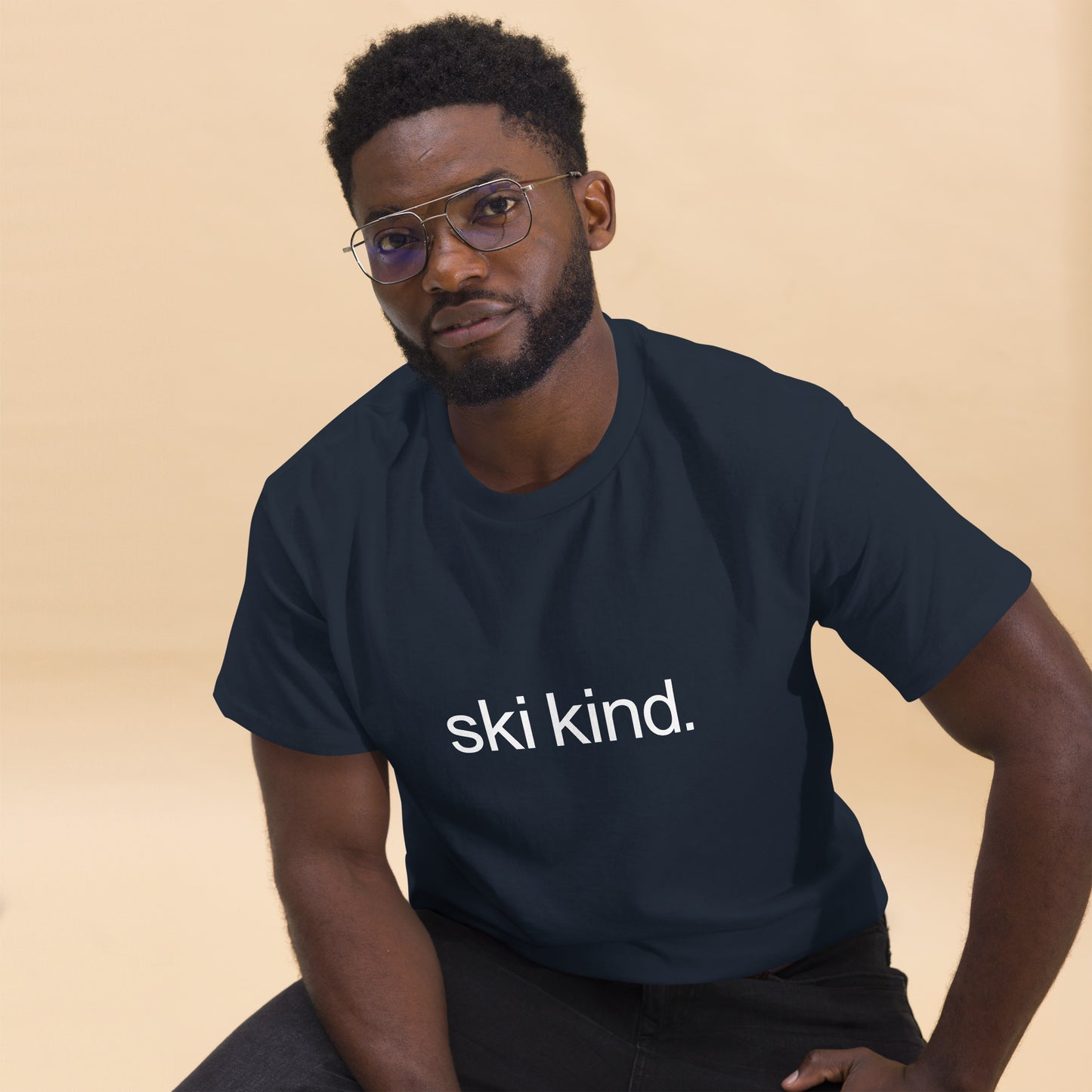 CS0017 - 01001 - ski kind Men's Classic Tee