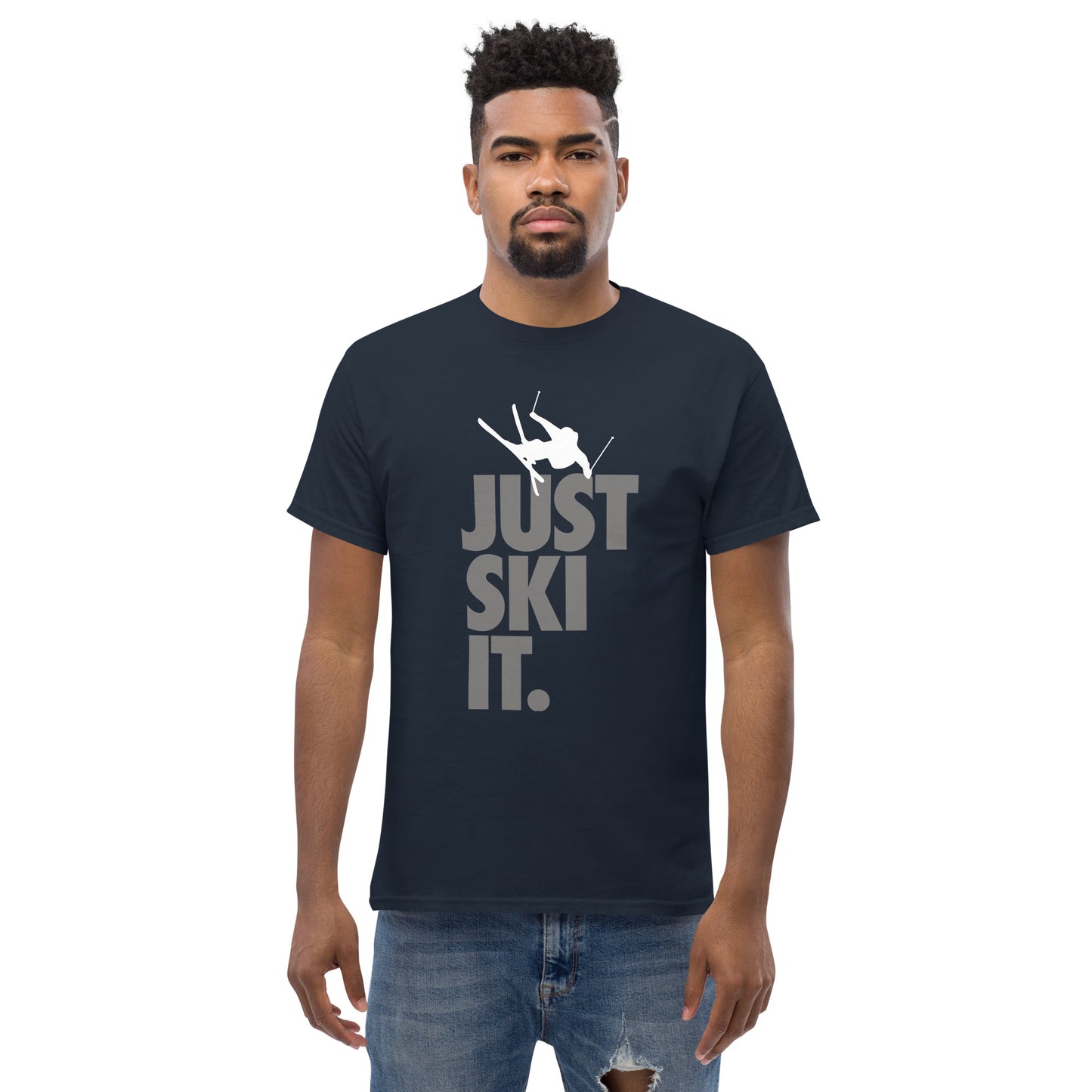 CS0031 - 01001 - Just Ski It Men's Classic Tee