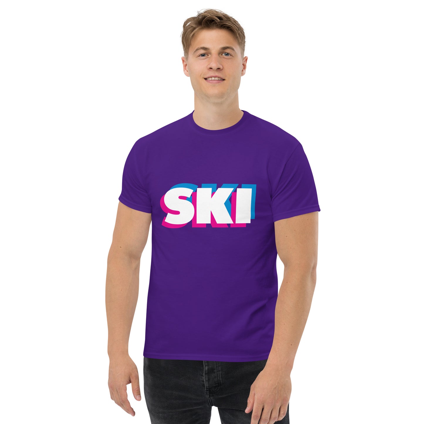 CS0058 - 01001 - 3D SKI Men's classic tee