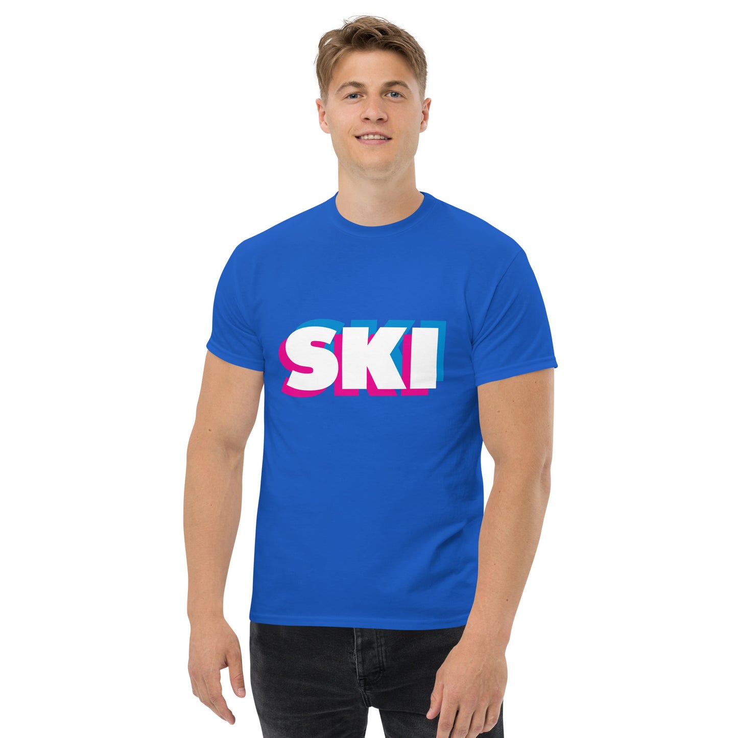 CS0058 - 01001 - 3D SKI Men's classic tee