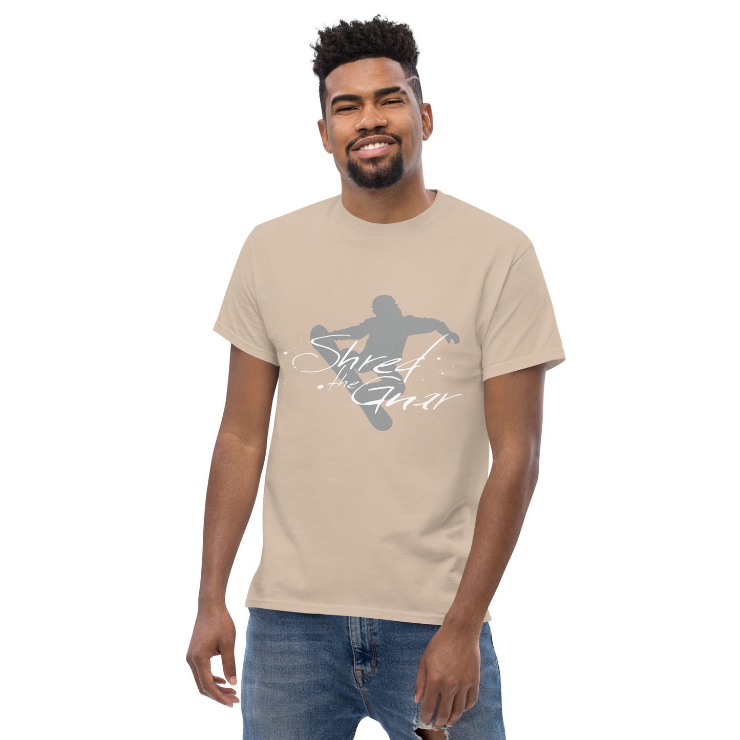 CS0021 - 01001 - Shred the Gnar Men's classic tee