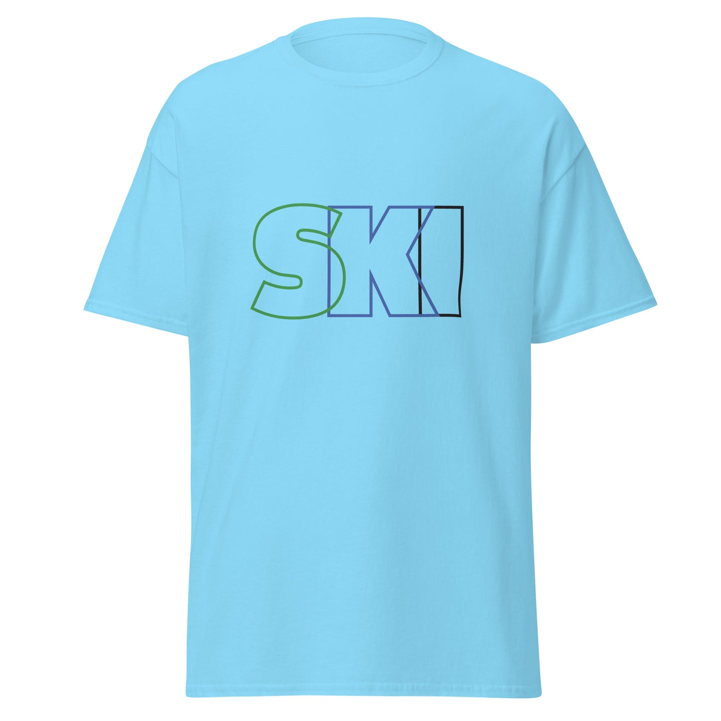 CS0052 - 01001 - SKI Outlined Men's classic tee