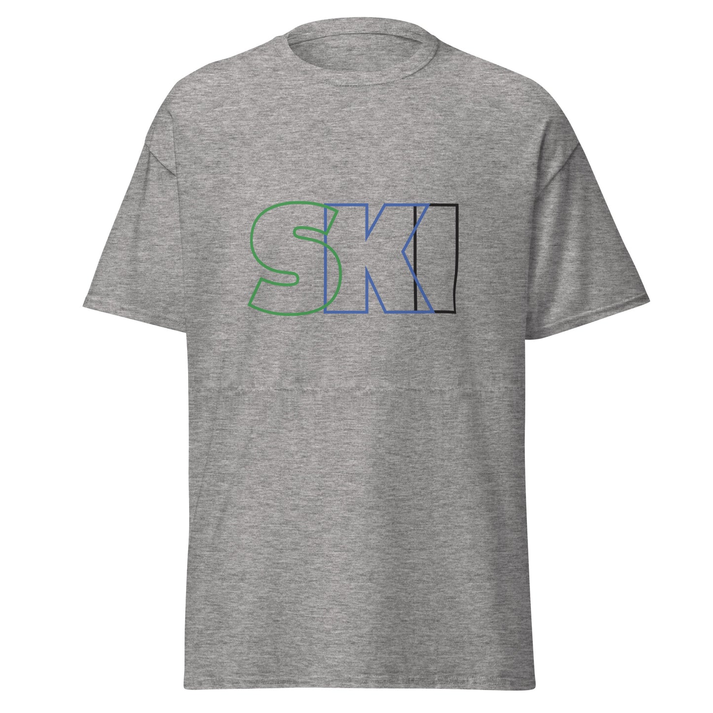 CS0052 - 01001 - SKI Outlined Men's classic tee