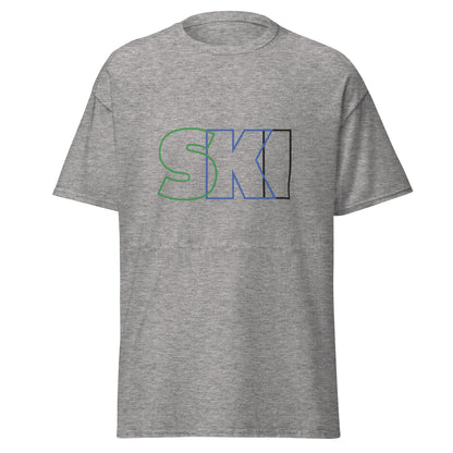 CS0052 - 01001 - SKI Outlined Men's classic tee