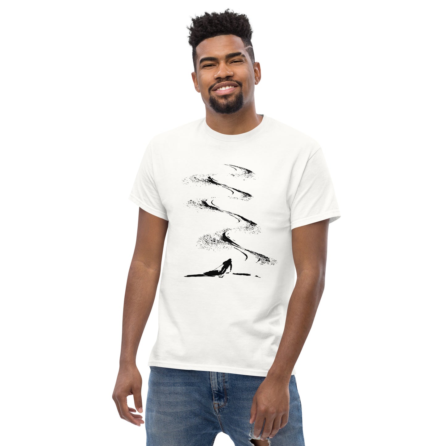 CS0043 - 01001 - Fresh Tracks Men's classic tee