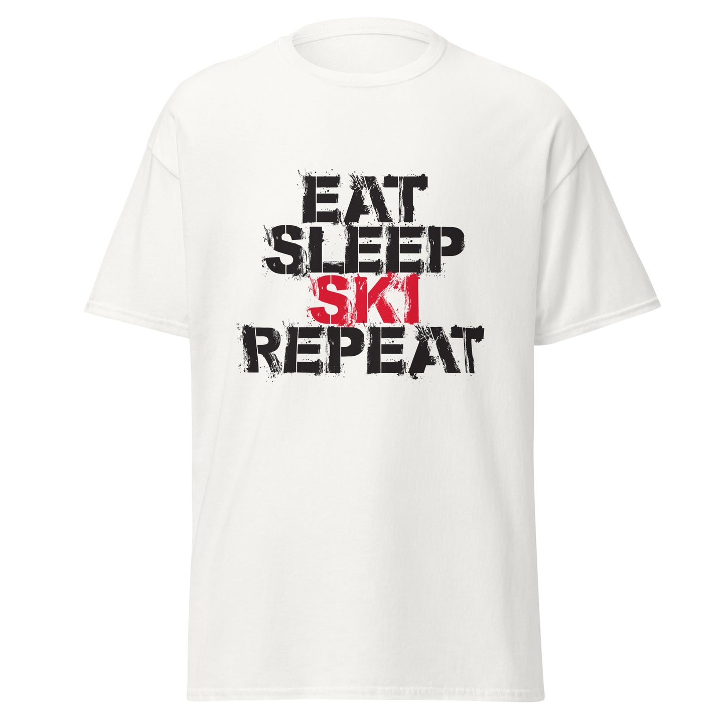 CS0048 - 01001 - Eat Sleep Ski Repead Men's classic tee