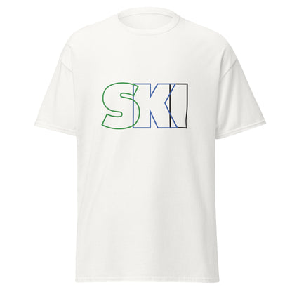 CS0052 - 01001 - SKI Outlined Men's classic tee