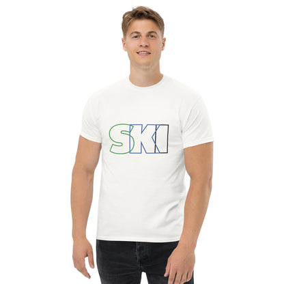 CS0052 - 01001 - SKI Outlined Men's classic tee