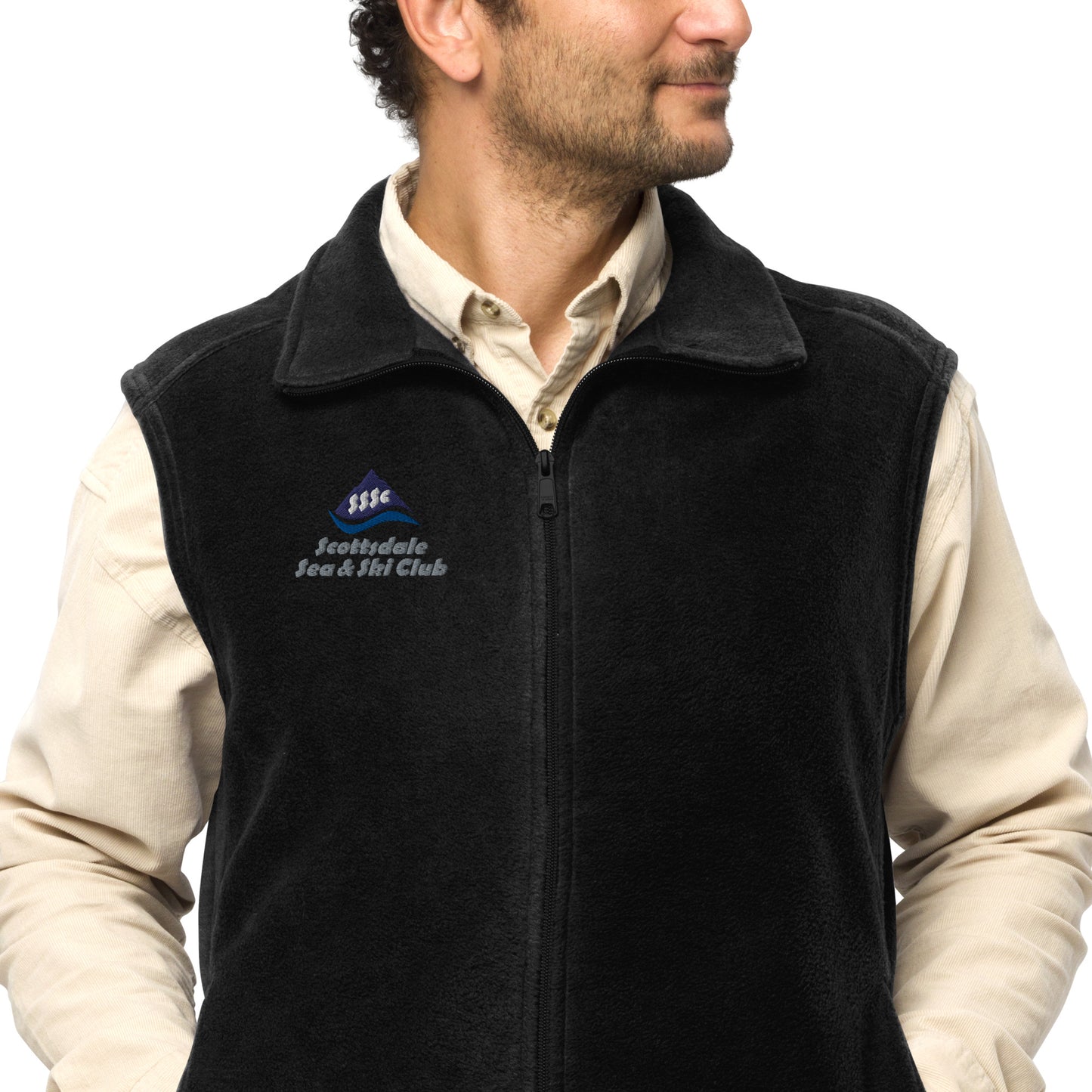 SSASC0018 - 01006 Men’s Columbia Fleece Vest (Embroidered)