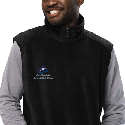 SSASC0018 - 01006 Men’s Columbia Fleece Vest (Embroidered)