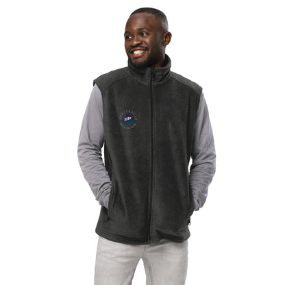 SSASC0088 - 01006 Men’s Columbia Fleece Vest (Circle)