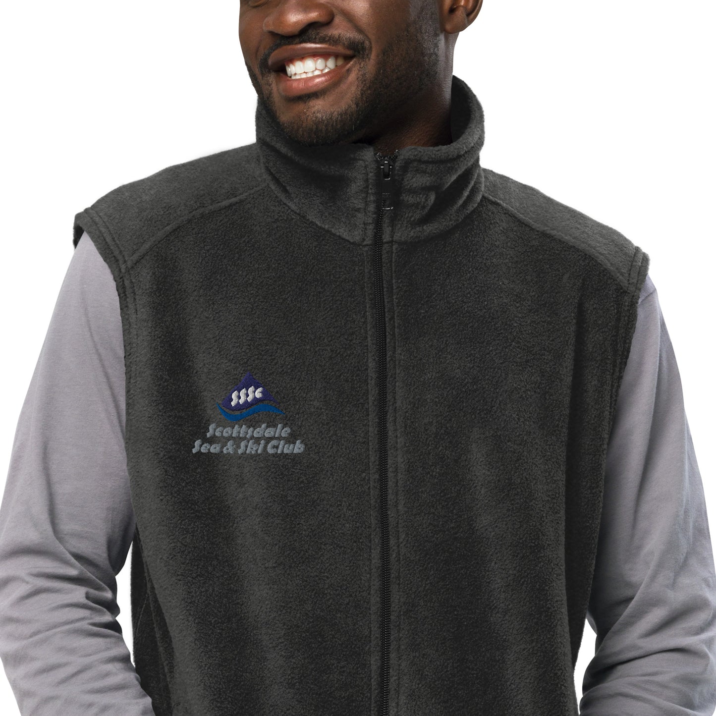 SSASC0018 - 01006 Men’s Columbia Fleece Vest (Embroidered)