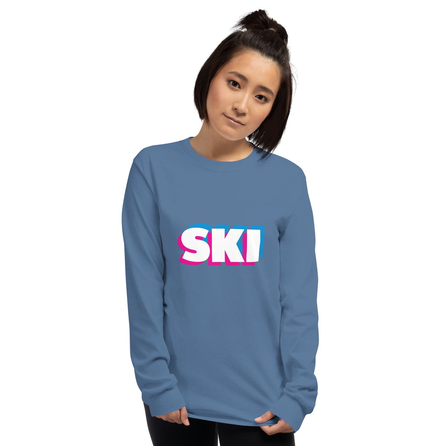 CS0058 - 01001 - 3D SKI Unisex Long Sleeve Shirt